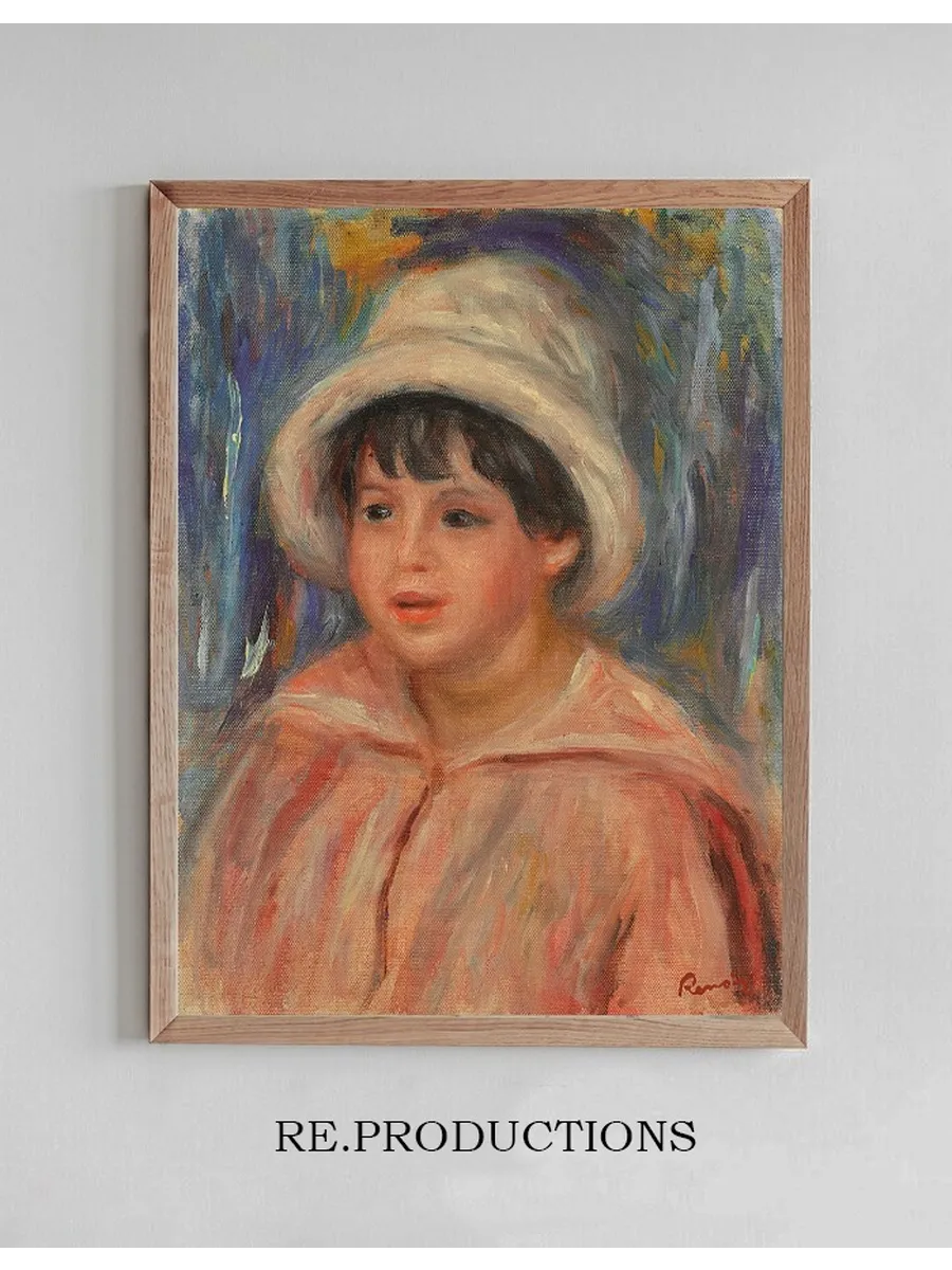Portrait de Claude Renoir, Fils de Pierre Renoir