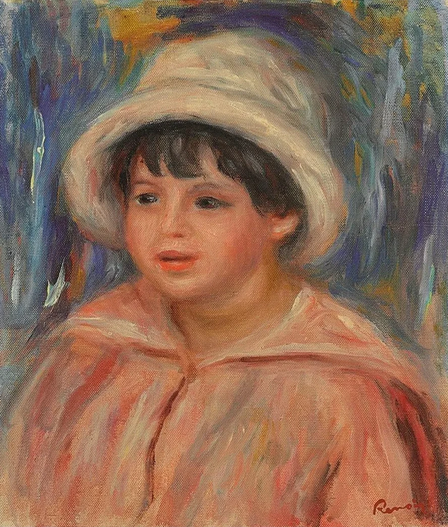 Portrait de Claude Renoir, Fils de Pierre Renoir