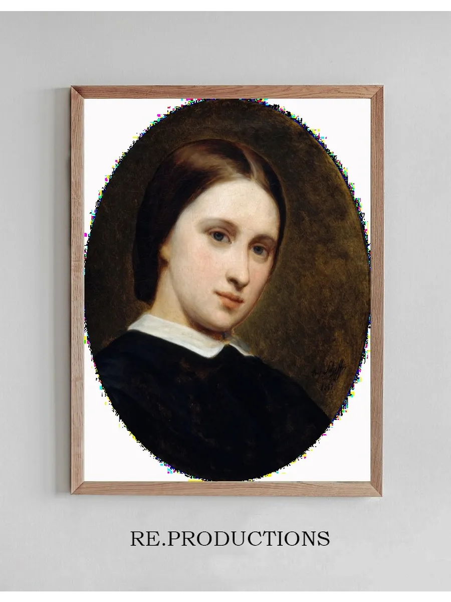 Portrait de Corn lie Renan - Scheffer