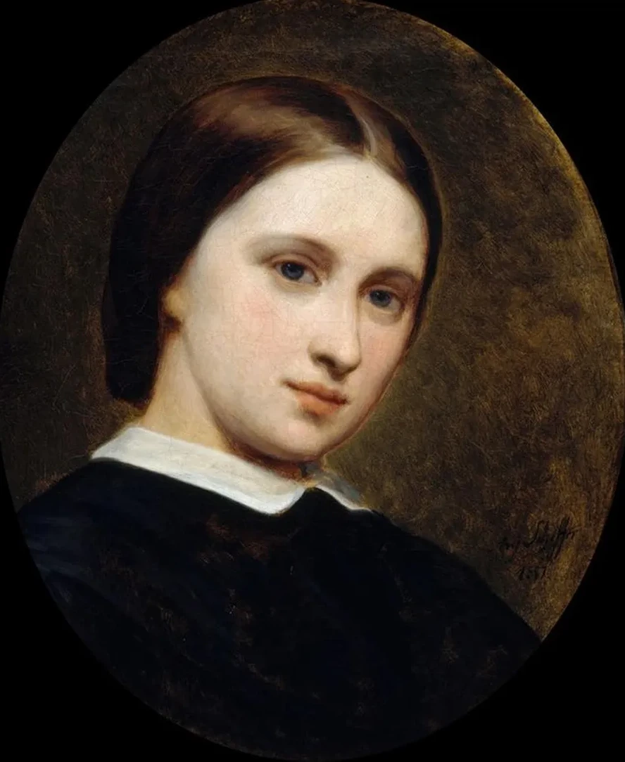 Portrait de Corn lie Renan - Scheffer