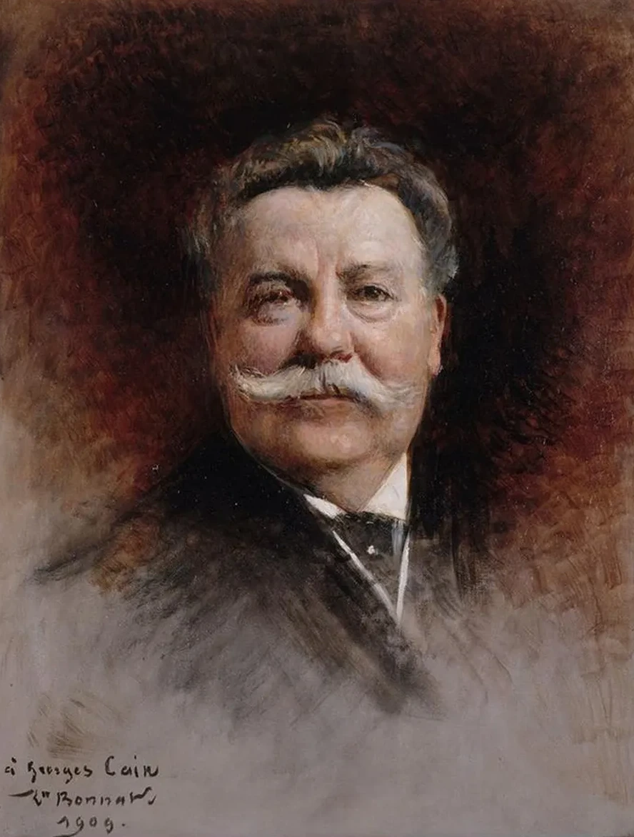 Portrait de Georges Cain (1853 - 1919), Peintre et Litt Rateur