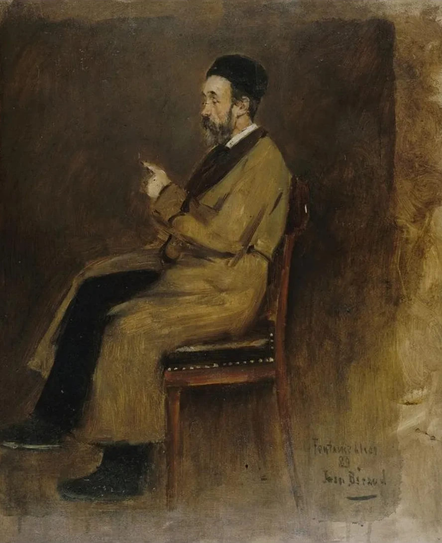 Portrait de Jean - Jacques Weiss (1827 - 1891), R Dacteur Au Journal Des D Bats