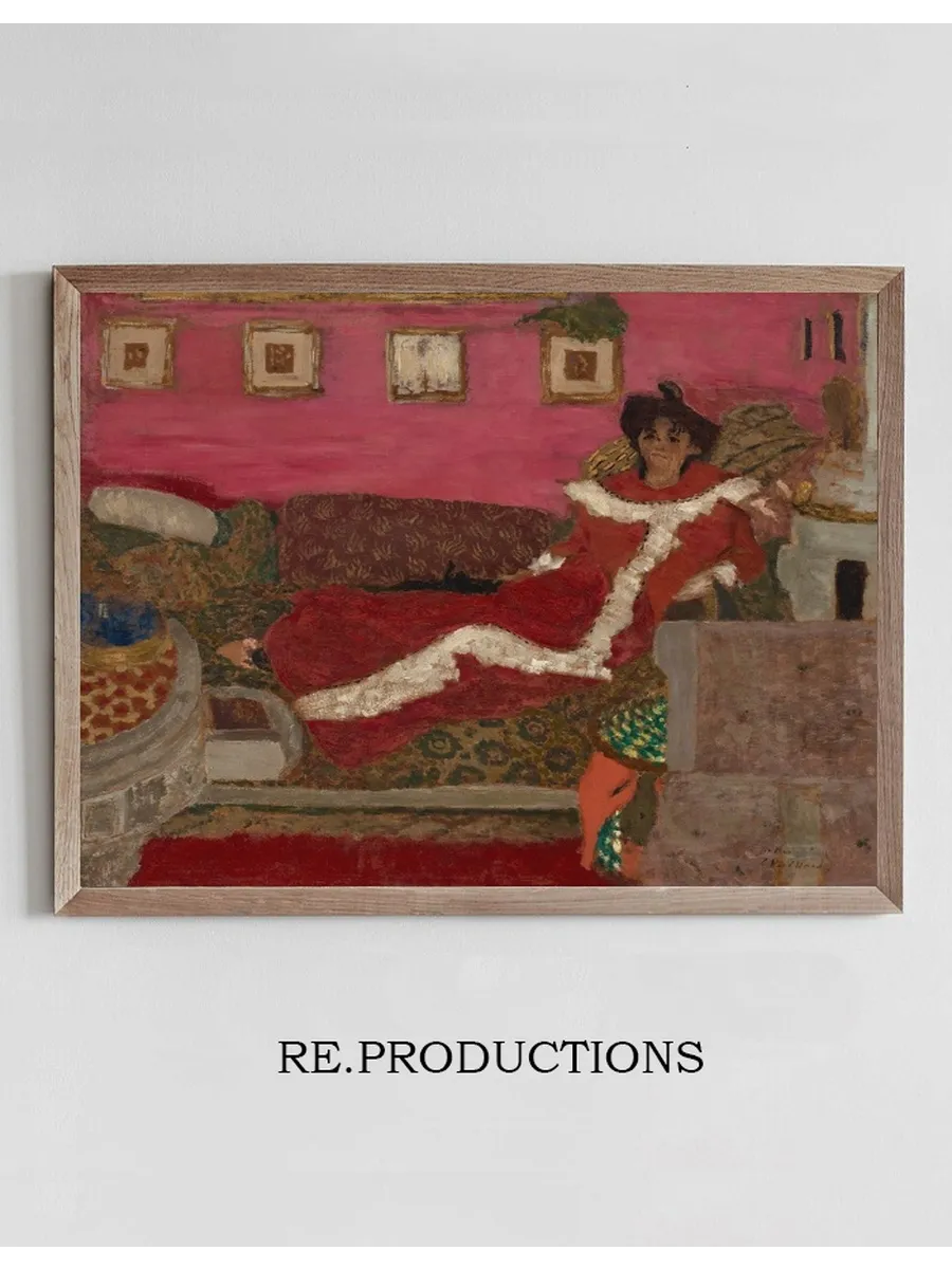 Portrait de Madame Delierre, Dit Symphonie En Rouge
