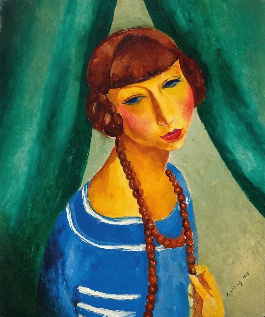 Portrait de Marguerite Gros, s ur de Mme Renee Kisling