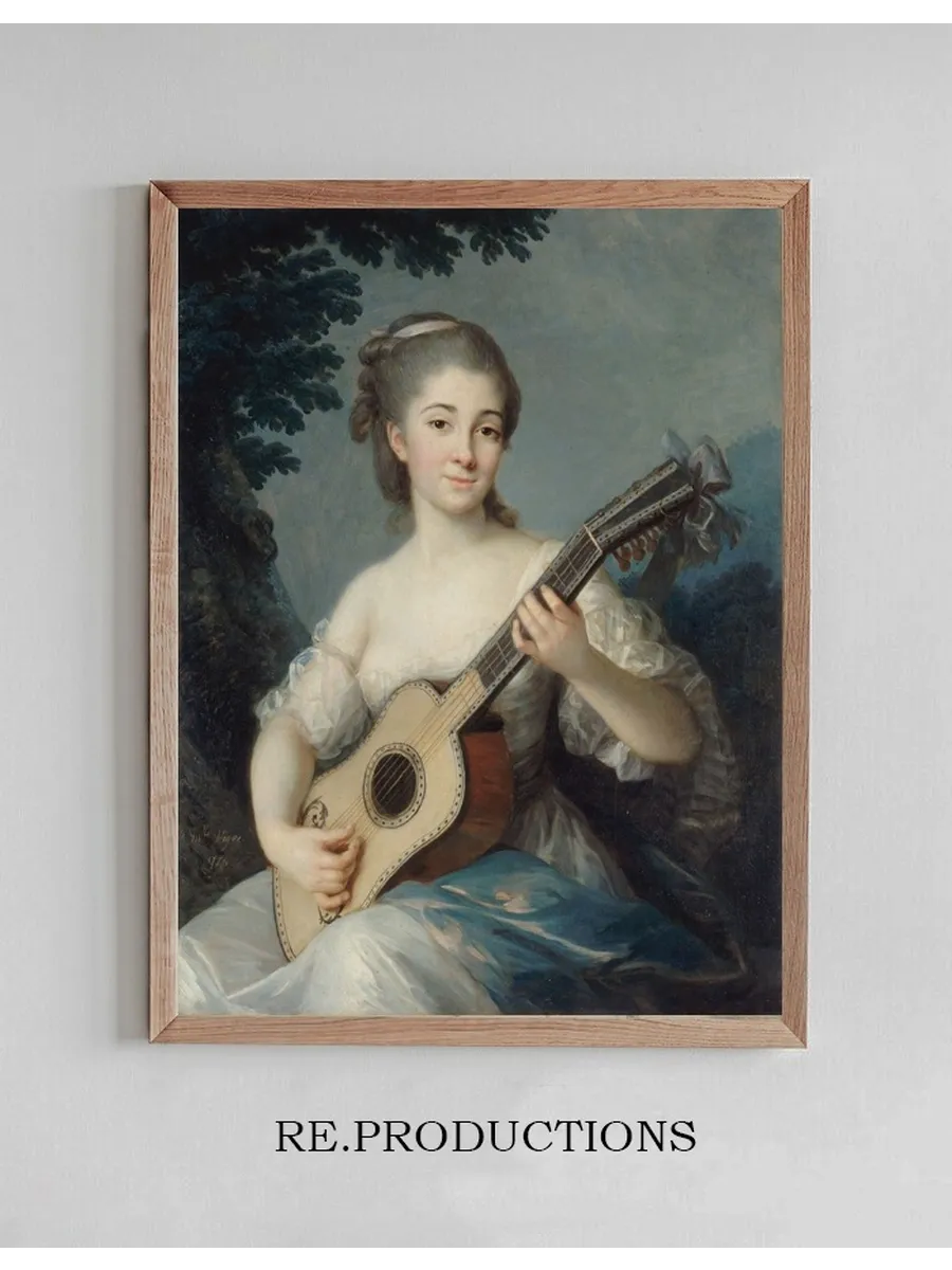 Portrait de Marie - Louise - Ad la de - Jacquette de Robien, Vicomtesse de Mirabeau