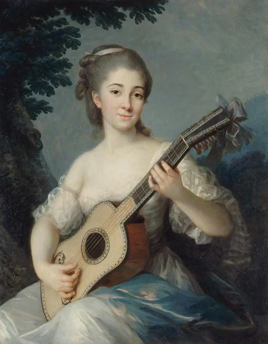 Portrait de Marie - Louise - Ad la de - Jacquette de Robien, Vicomtesse de Mirabeau