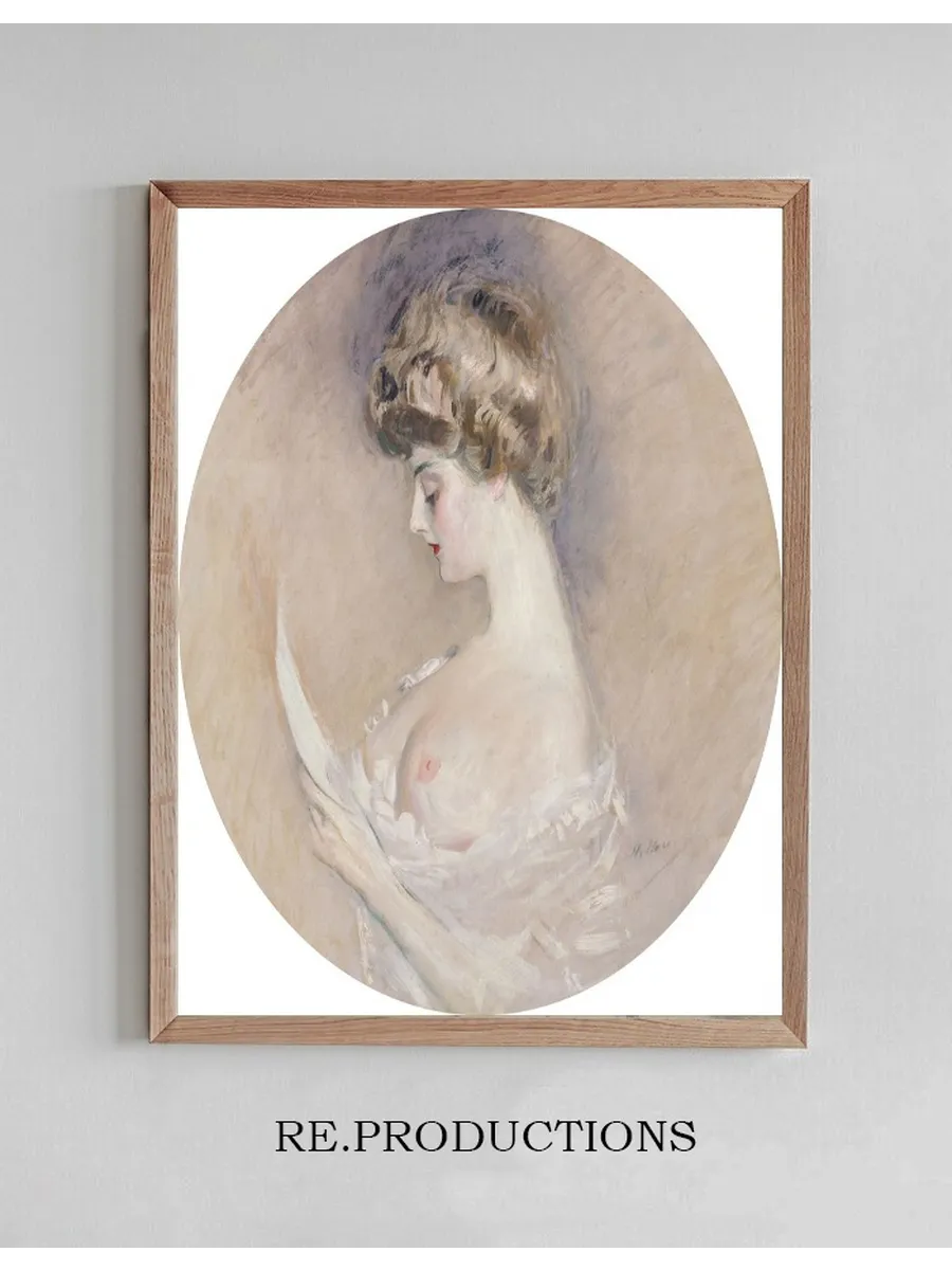 Portrait de Marthe Letellier, N E Fourton