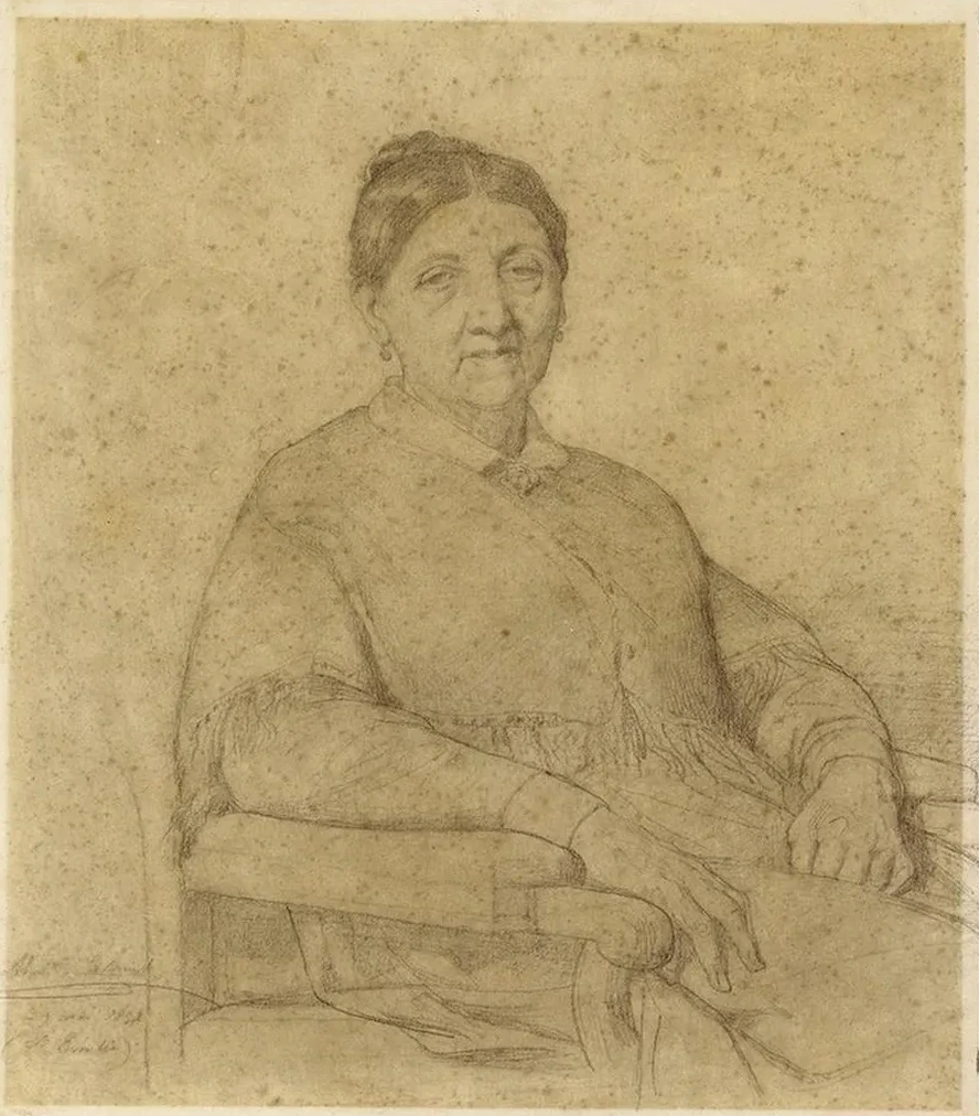 Portrait de Mme Paccini, m re de Me Paton