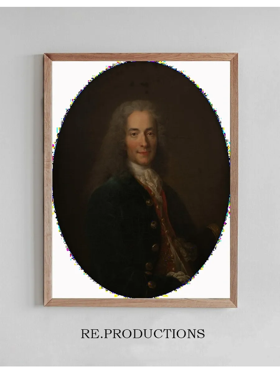 Portrait de Voltaire (1694 - 1778) En 1718