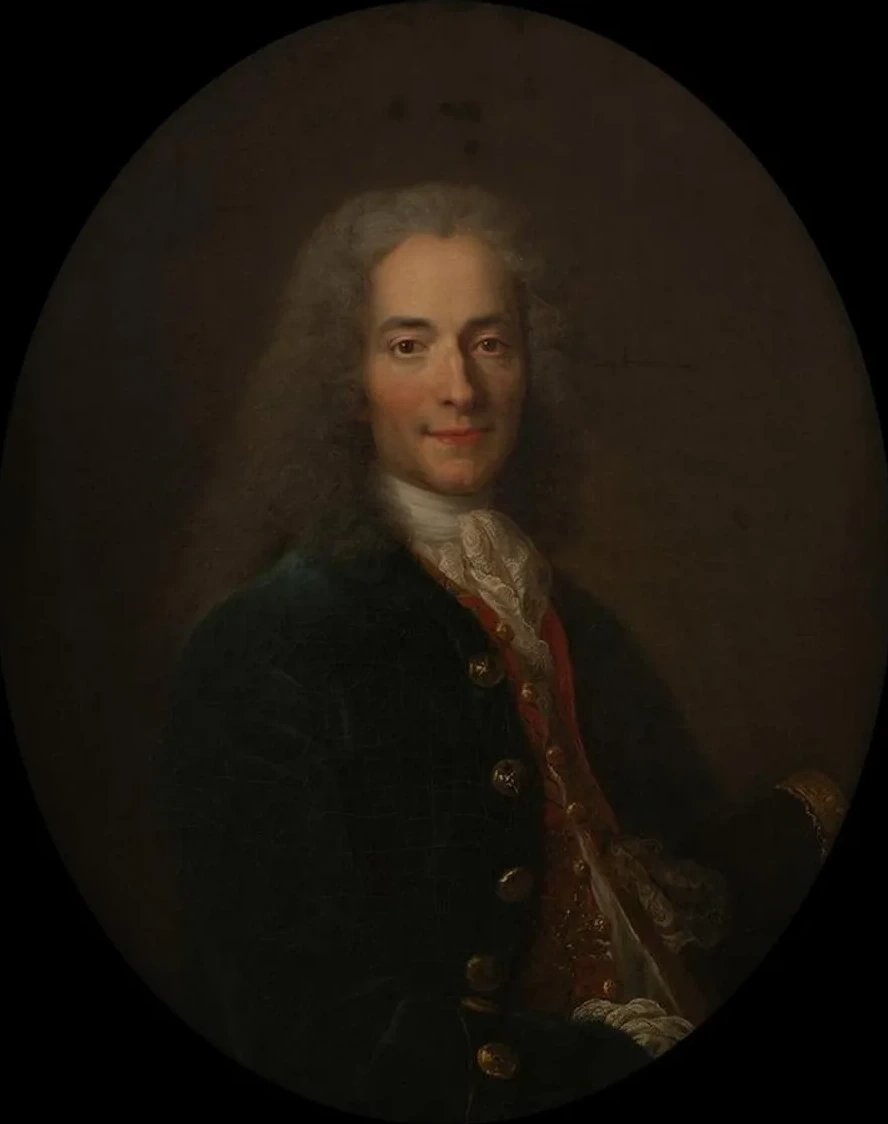 Portrait de Voltaire (1694 - 1778) En 1718