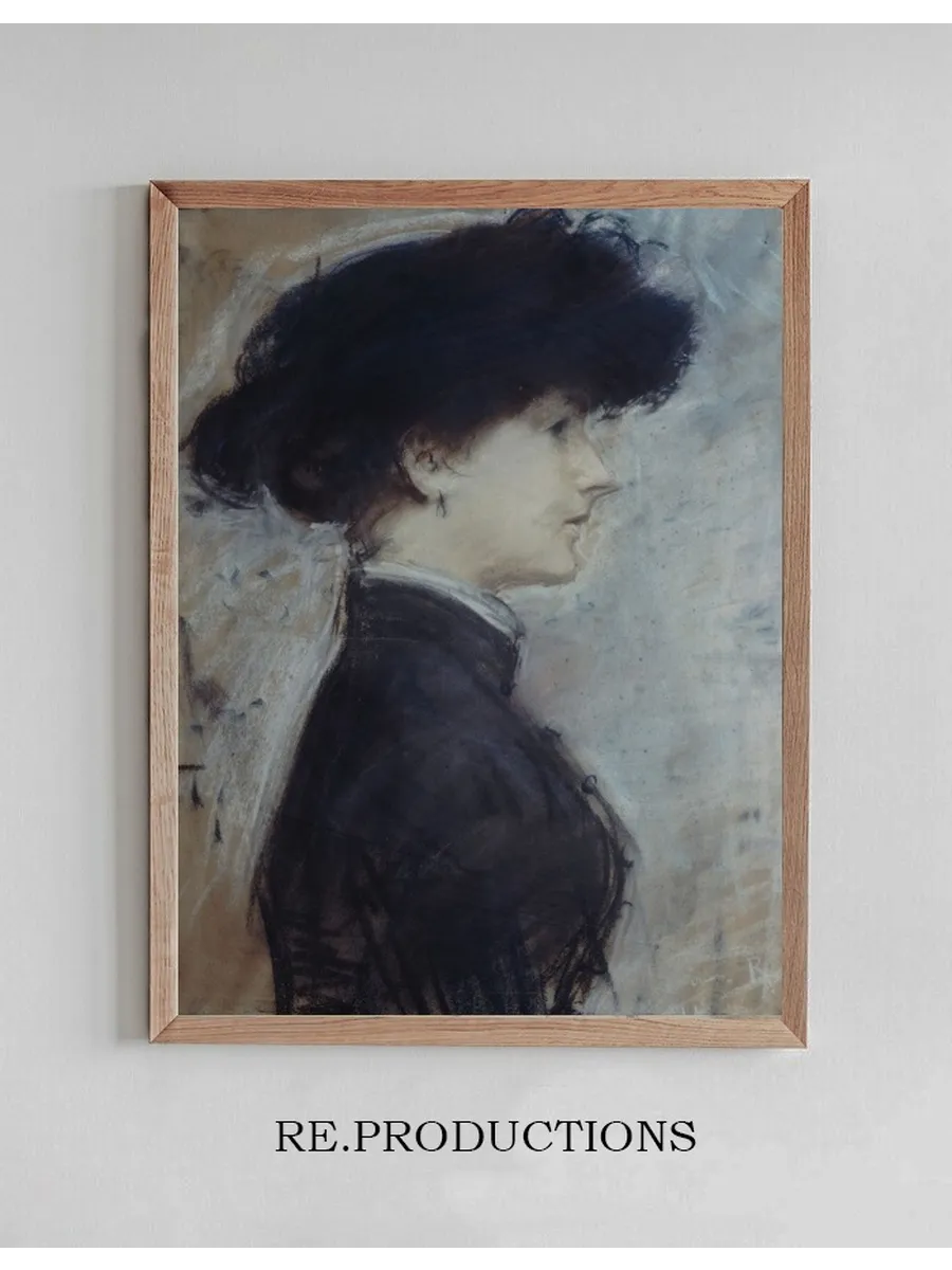 Portrait de Femme de Profil