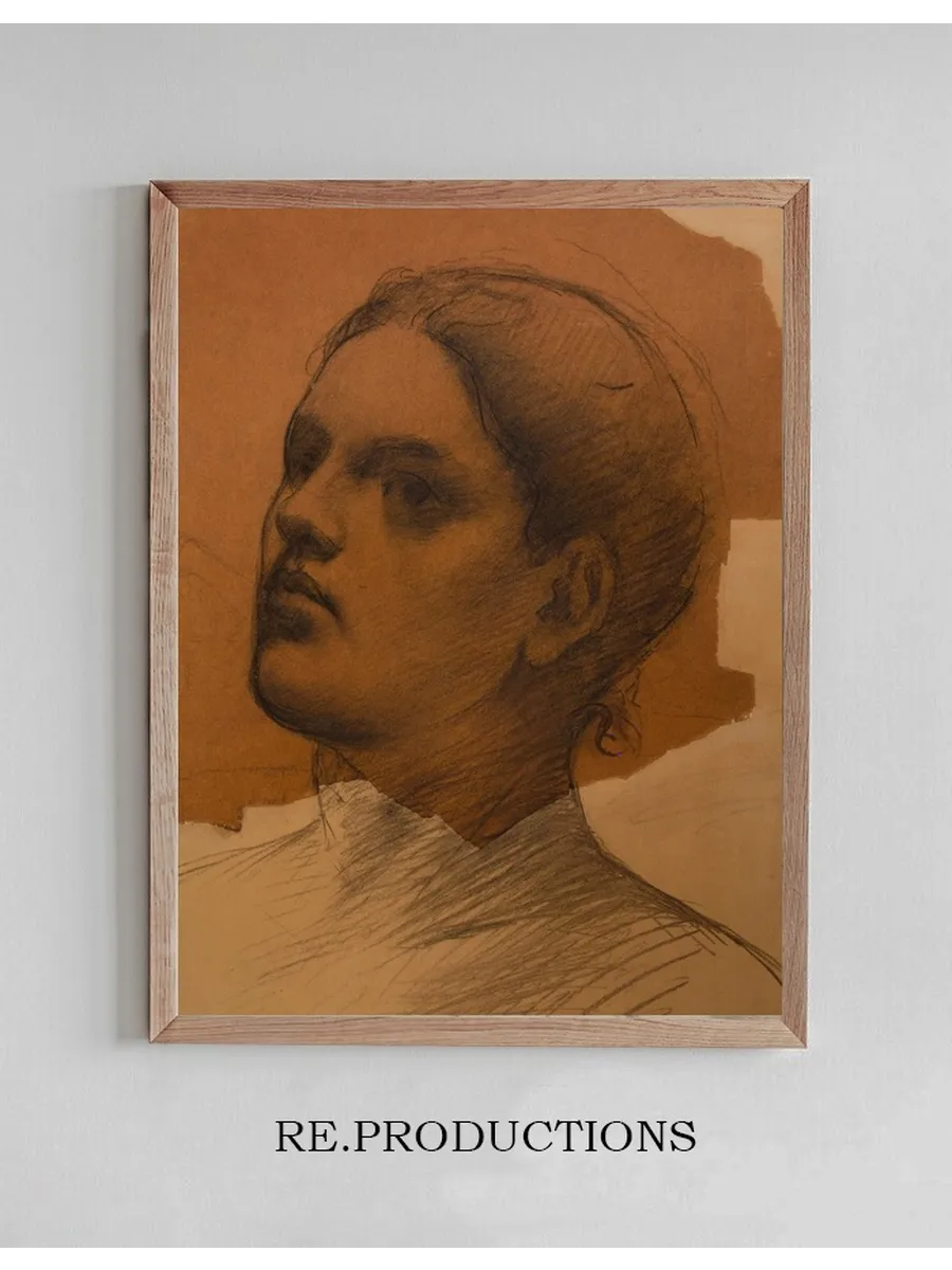 Portrait de Femme de Trois - Quarts