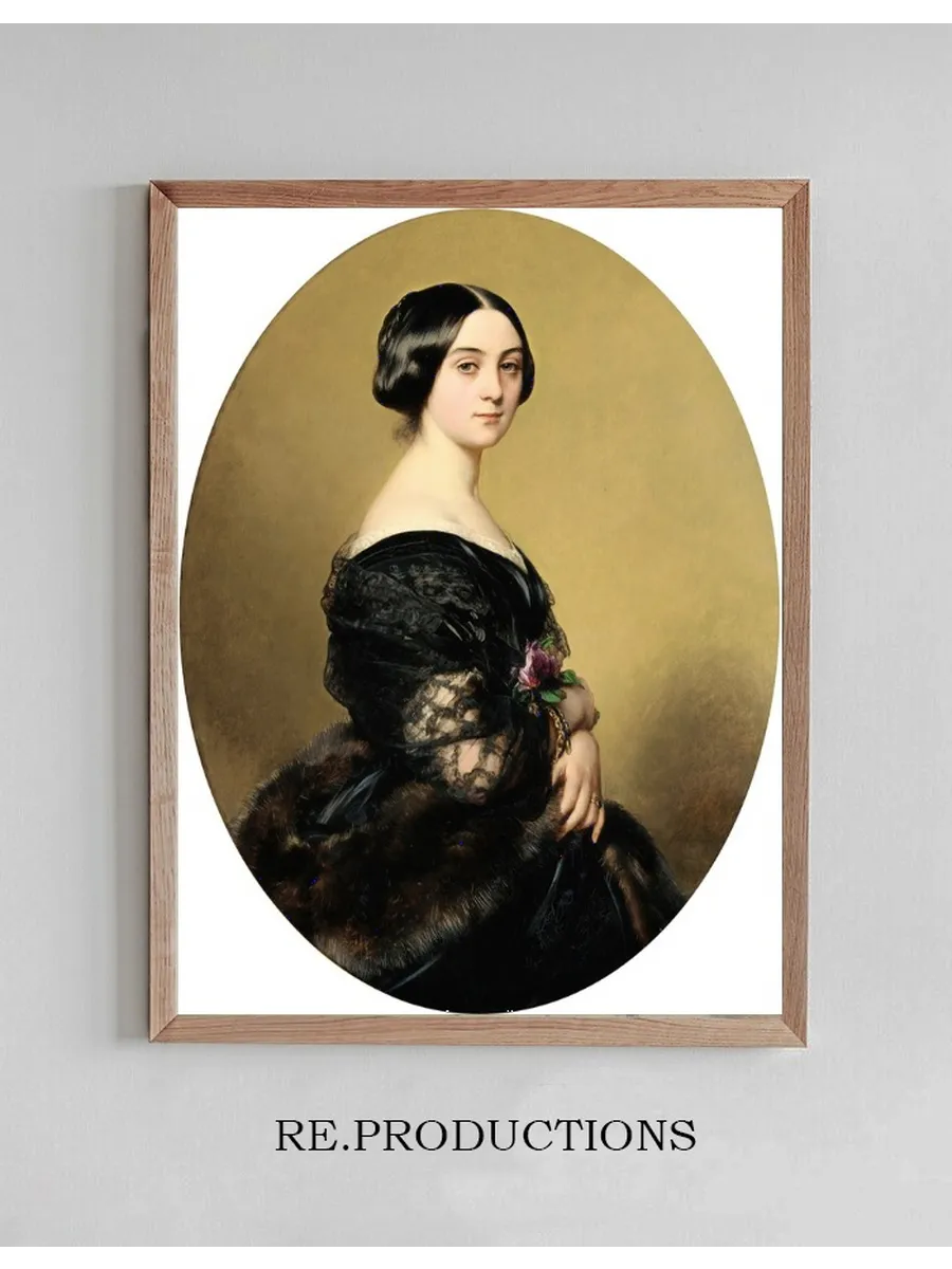 Portrait de la Baronne Henri Hottinguer, N E Caroline Delessert
