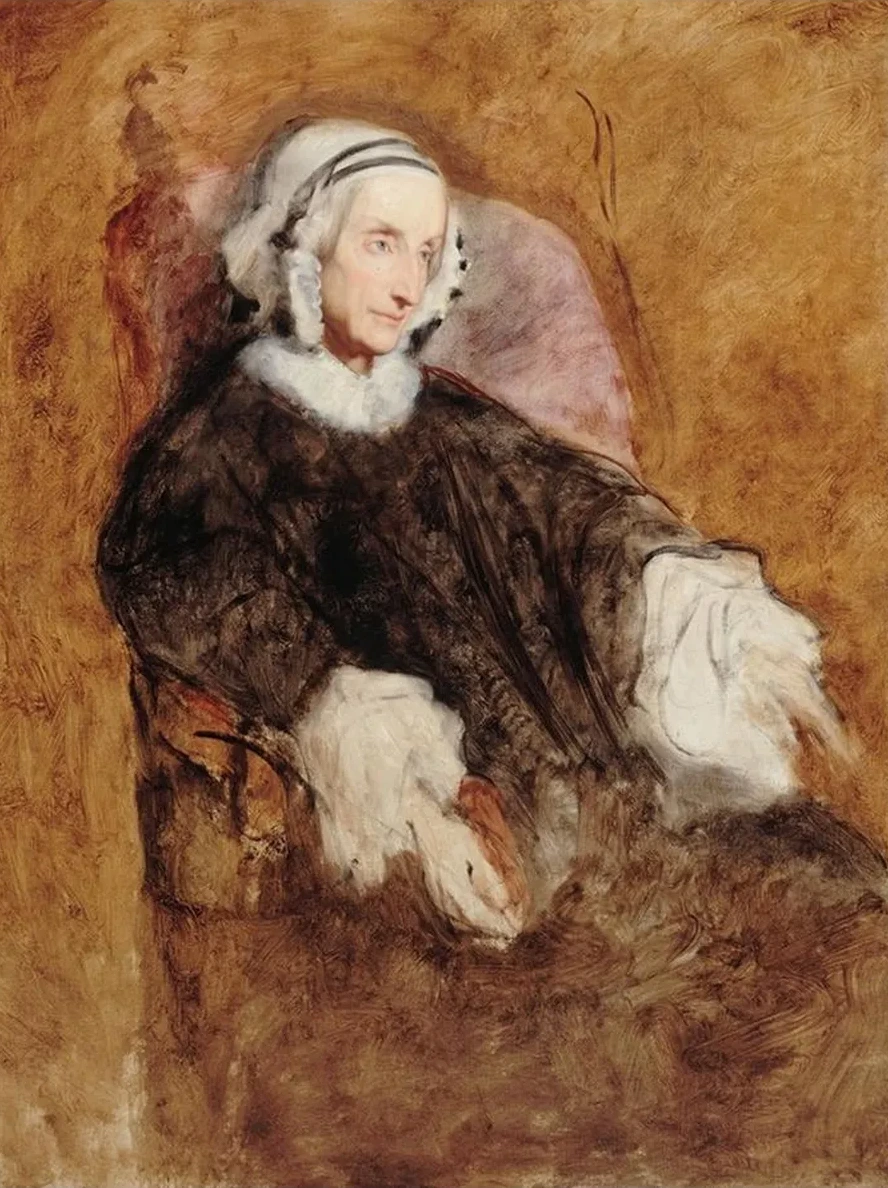 Portrait de la Reine Marie - Am Lie En Deuil