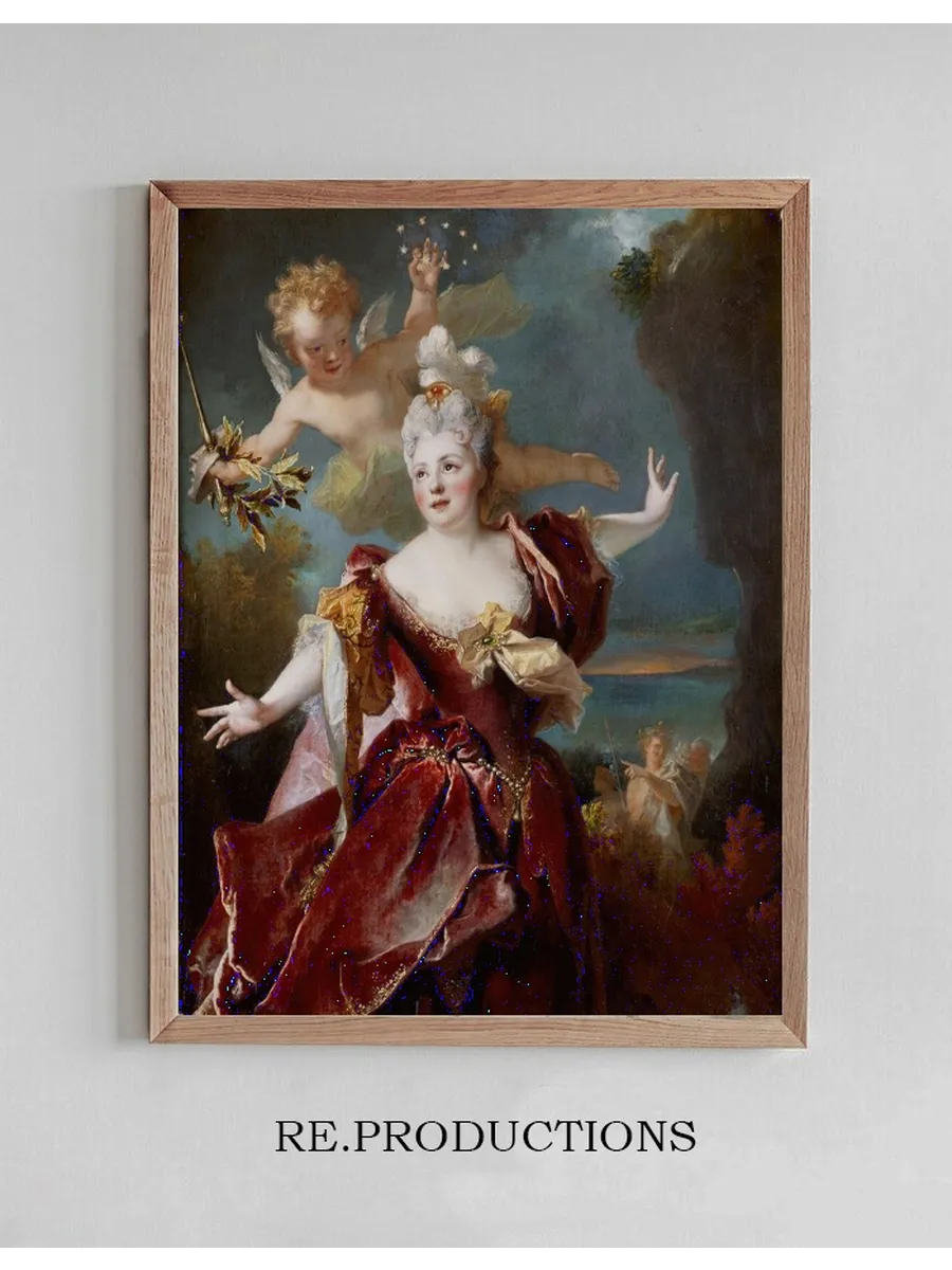 Portrait de la Com Dienne Marie - Anne de Ch Teauneuf, Dite Mlle Duclos (1664 - 1747), Dans le R le D Ariane