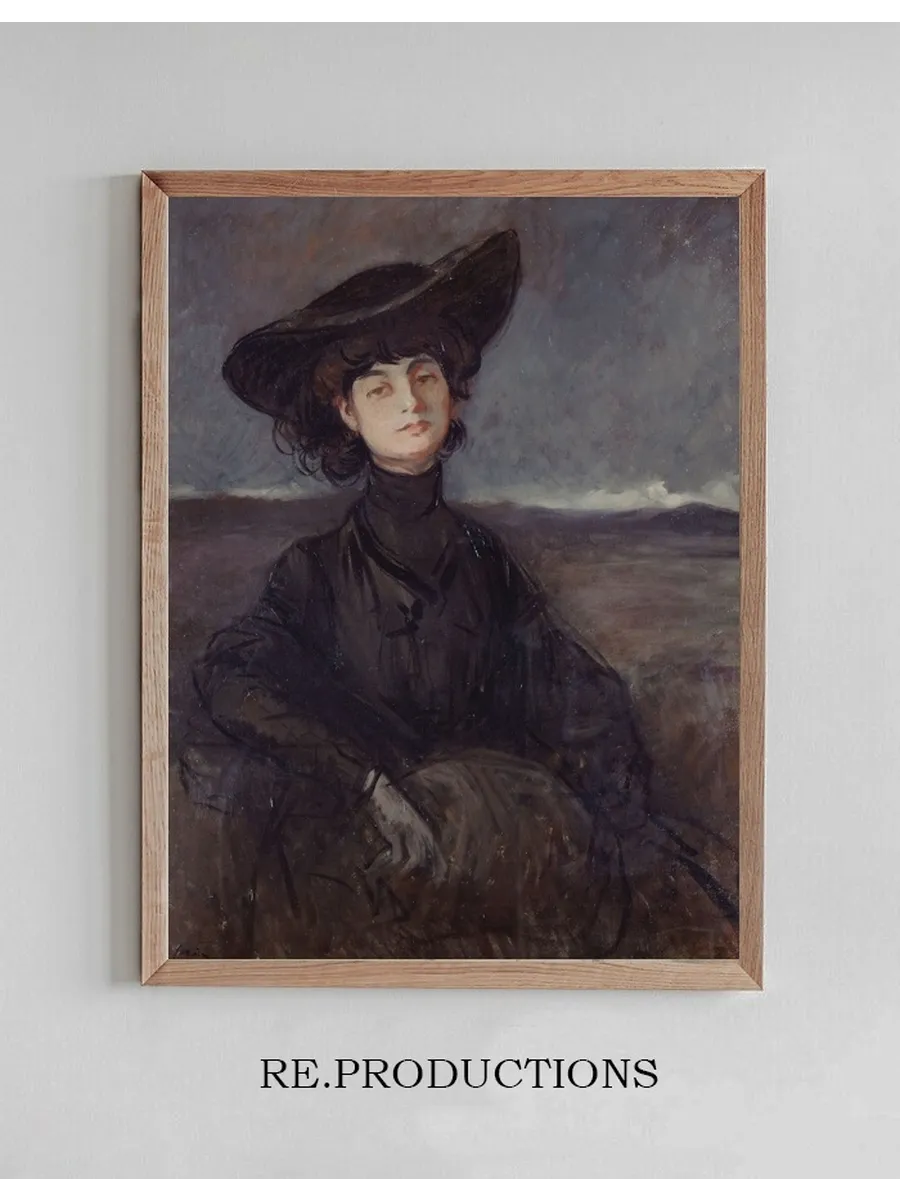 Portrait de la Comtesse Anna de Noailles, N E Brancovan (1876 - 1933), Po Tesse