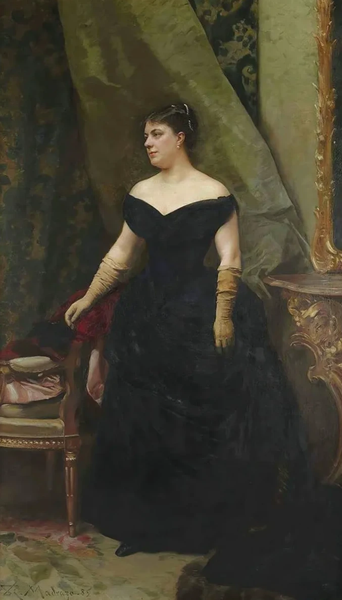 Portrait de Madame Isaac Hirsch Kann, N E Koenigswarter