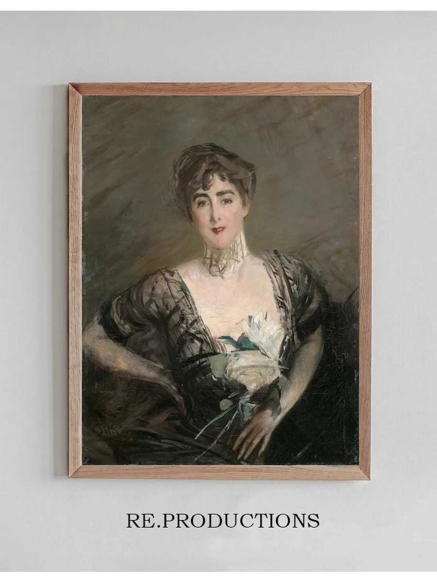 Portrait Der Josefina Alvear de Errazuriz