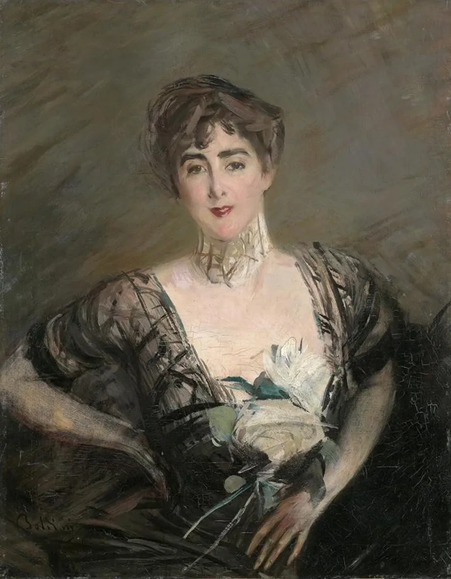 Portrait Der Josefina Alvear de Errazuriz
