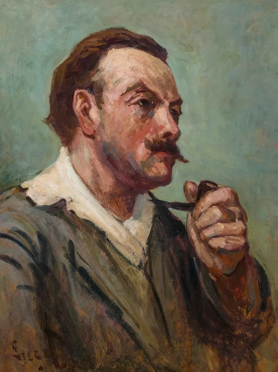 Portrait du Roger la Pipe