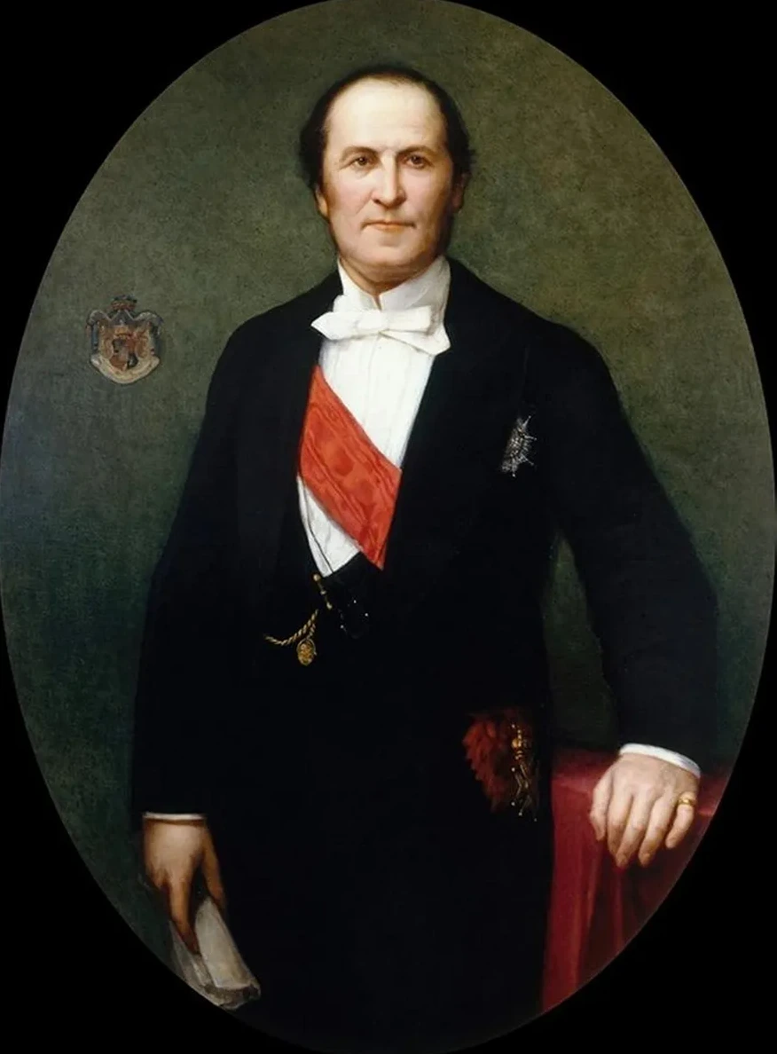 Portrait du Baron Haussmann (1809 - 1891), Pr Fet de la Seine (1853 - 1870)