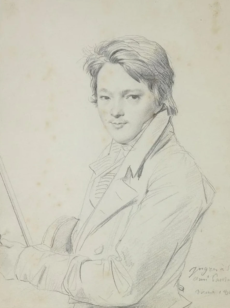 Portrait du Compositeur Auguste - Mathieu Panseron (1795 - 1859)
