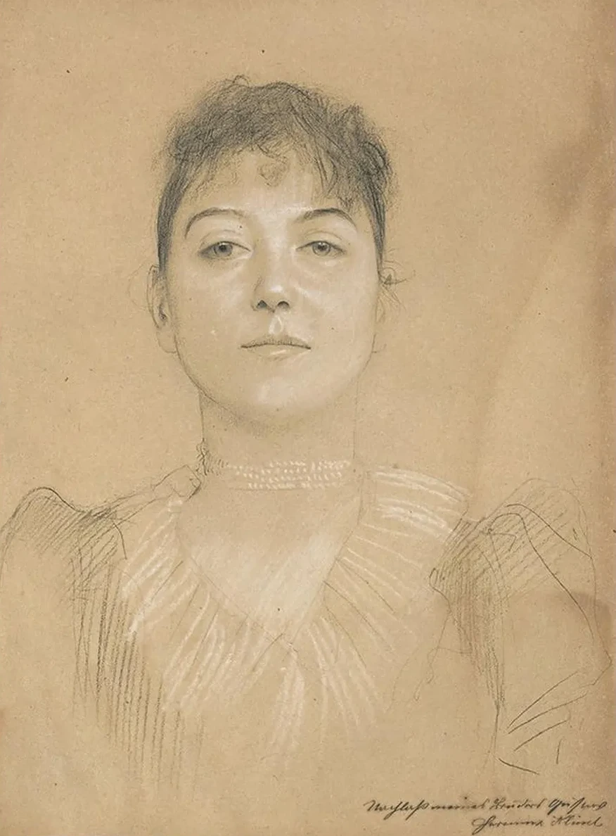 Portrait Einer Frau