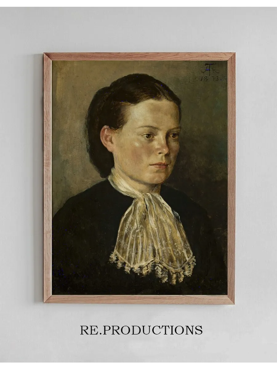 Portrait of Agathe, Artist's Sister