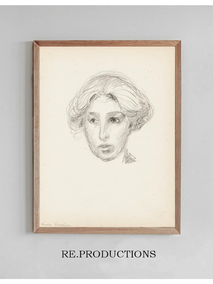Portrait of Aino Sibelius