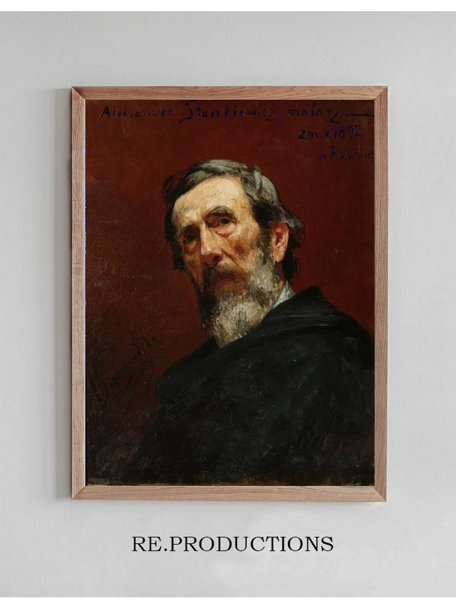 Portrait of Aleksander Stankiewicz, Painter