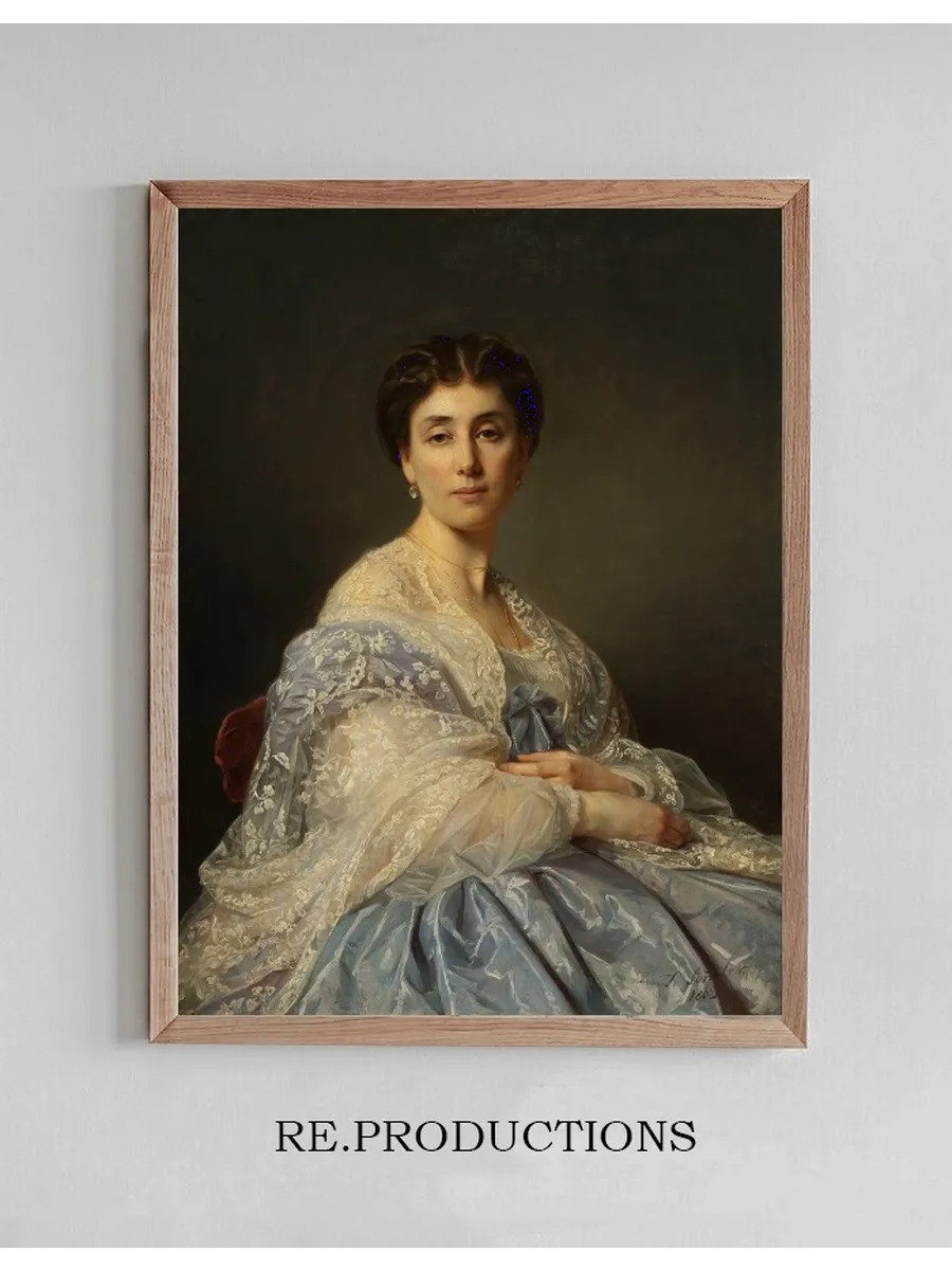 Portrait of Aleksandra Zatler, General's Wife