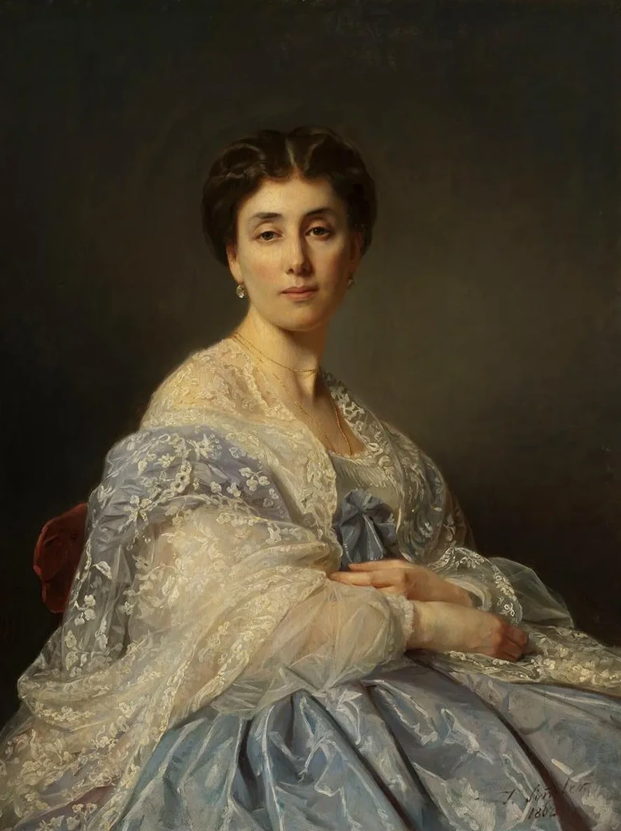 Portrait of Aleksandra Zatler, General's Wife