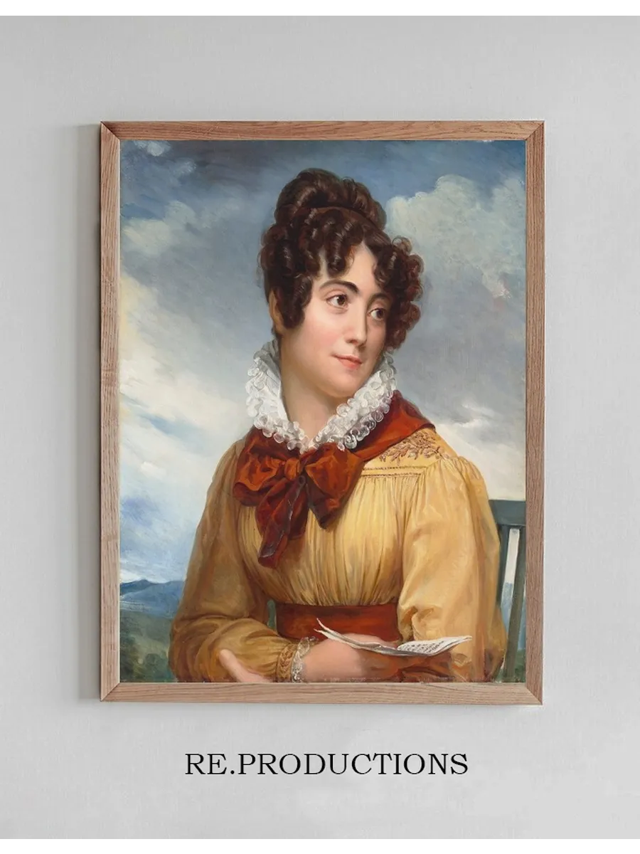 Portrait of Alexandre G Rard, Sister - in - Law of the Artist