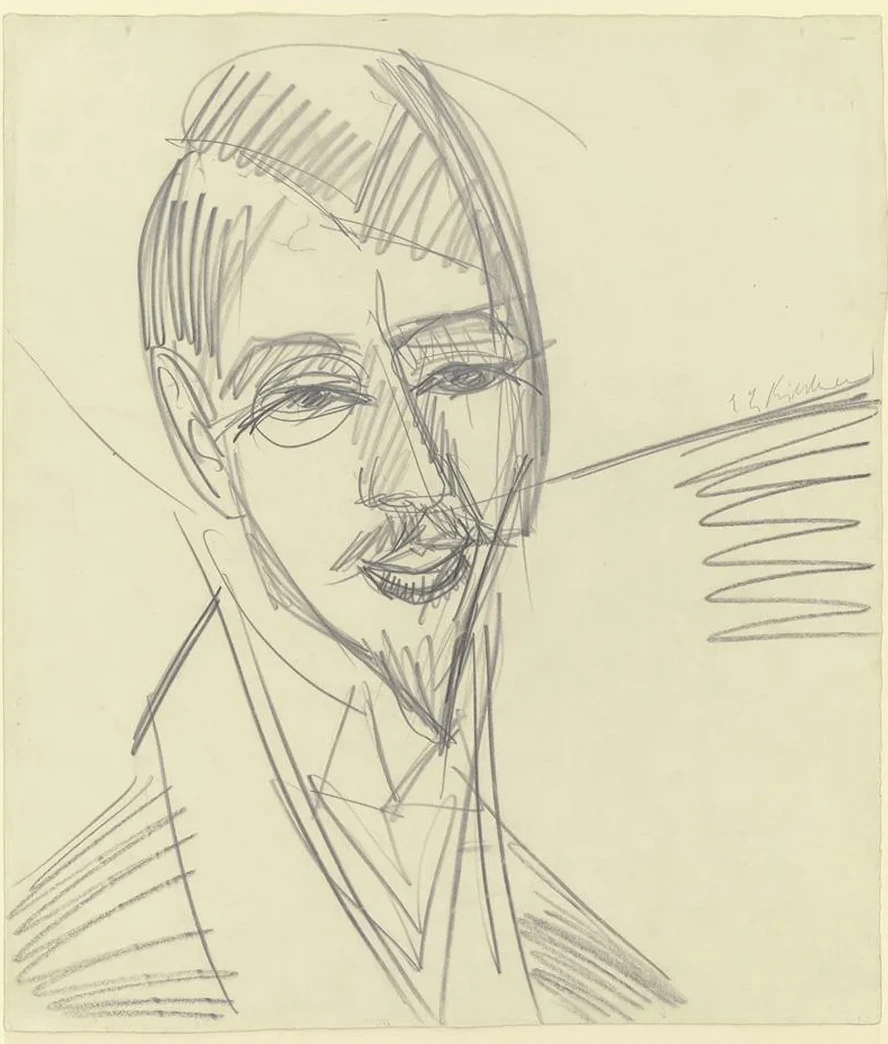 Portrait of Alfred D blin