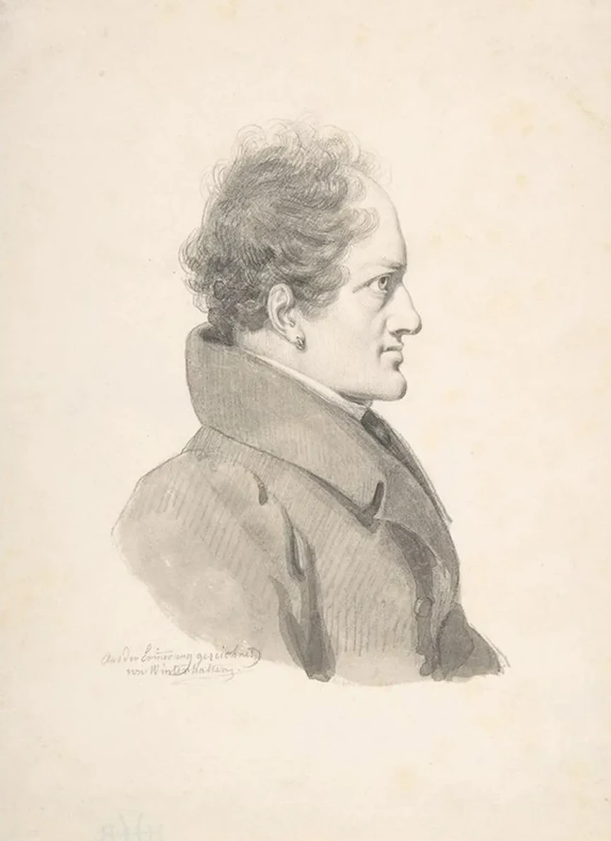 Portrait of Alois Senefelder