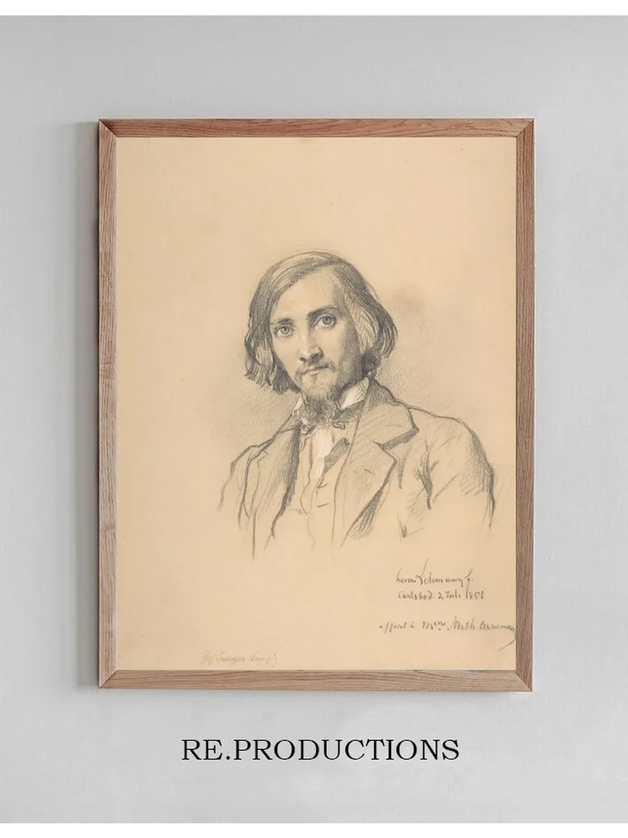Portrait of Anton Heinrich Springer (1825 - 1895)