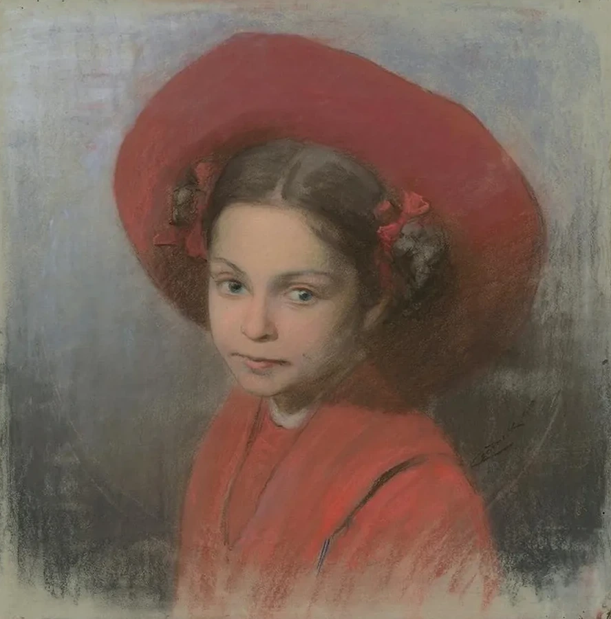 Portrait of Artist's Daughter Georgina