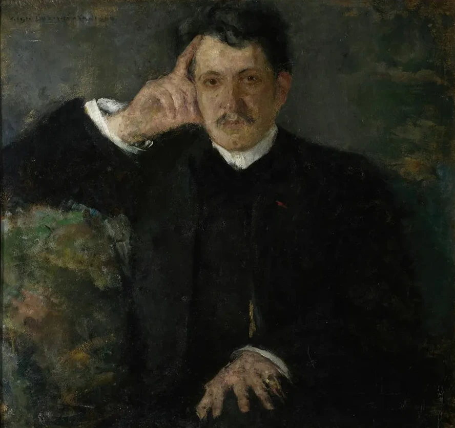 Portrait of August Radwan, Pianist