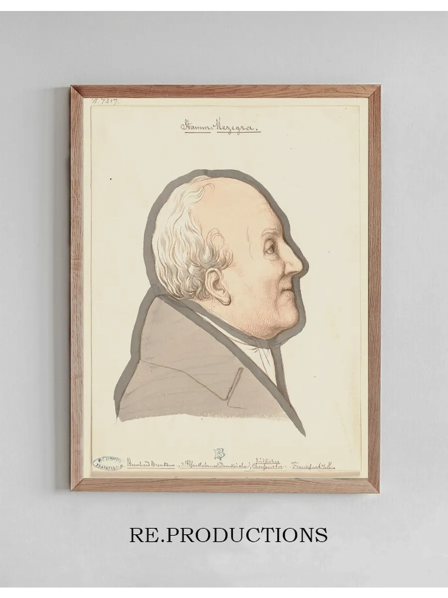 Portrait of Bernhard Brentano