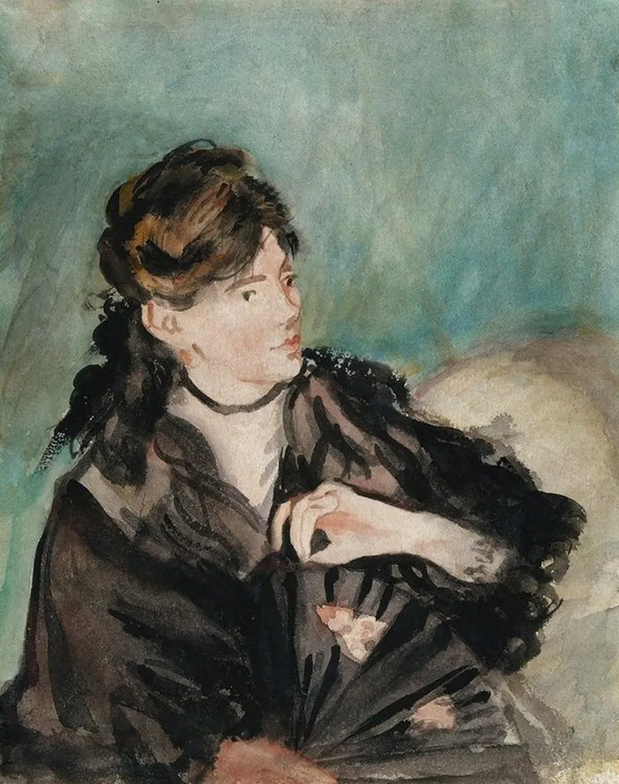 Portrait of Berthe Morisot with a Fan