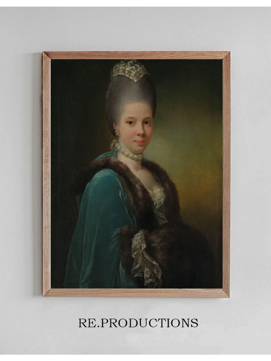Portrait of Bodilla Birgitte von Munthe af Morgenstierne