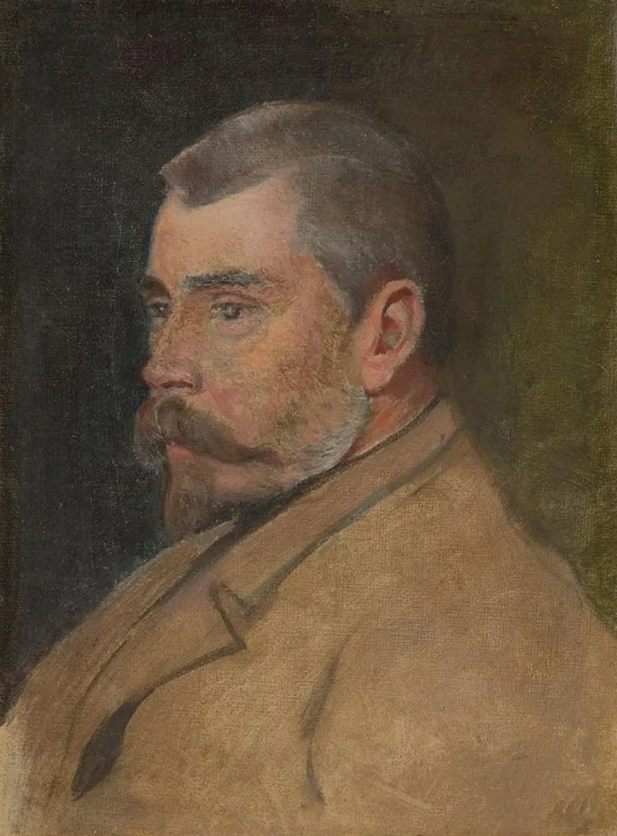 Portrait of Brother - in - Law, Tefan Cz Bel