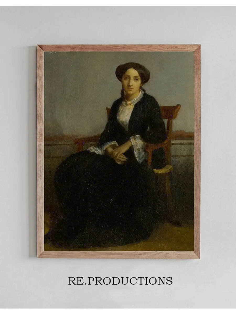 Portrait of C line Genevi ve