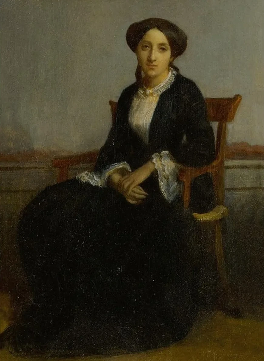 Portrait of C line Genevi ve