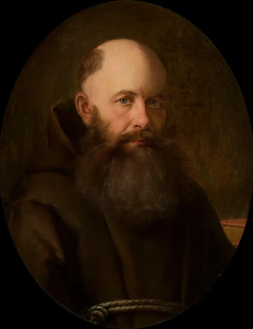 Portrait of Capuchin Beniamin Szyma Ski