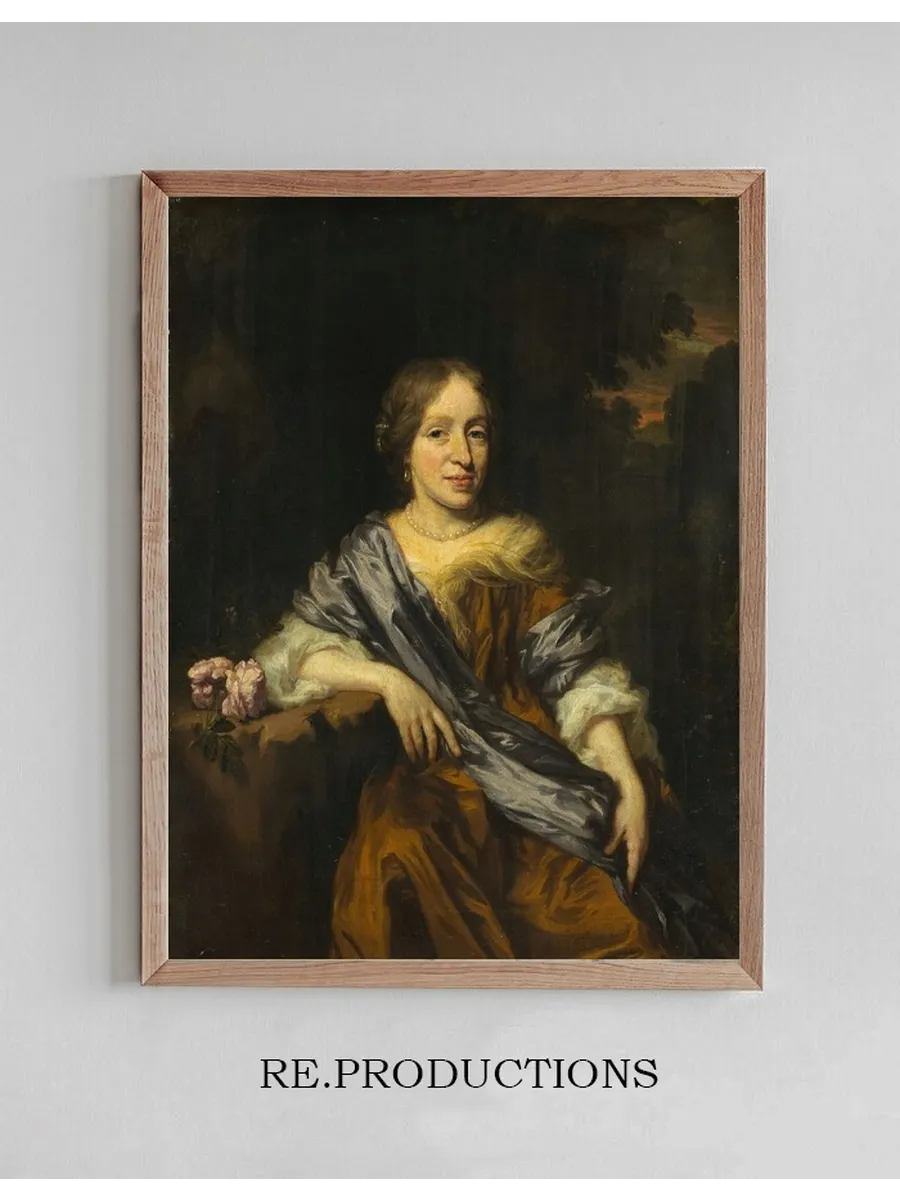 Portrait of Catharina Pottey, Sister of Willem and Sara Pottey