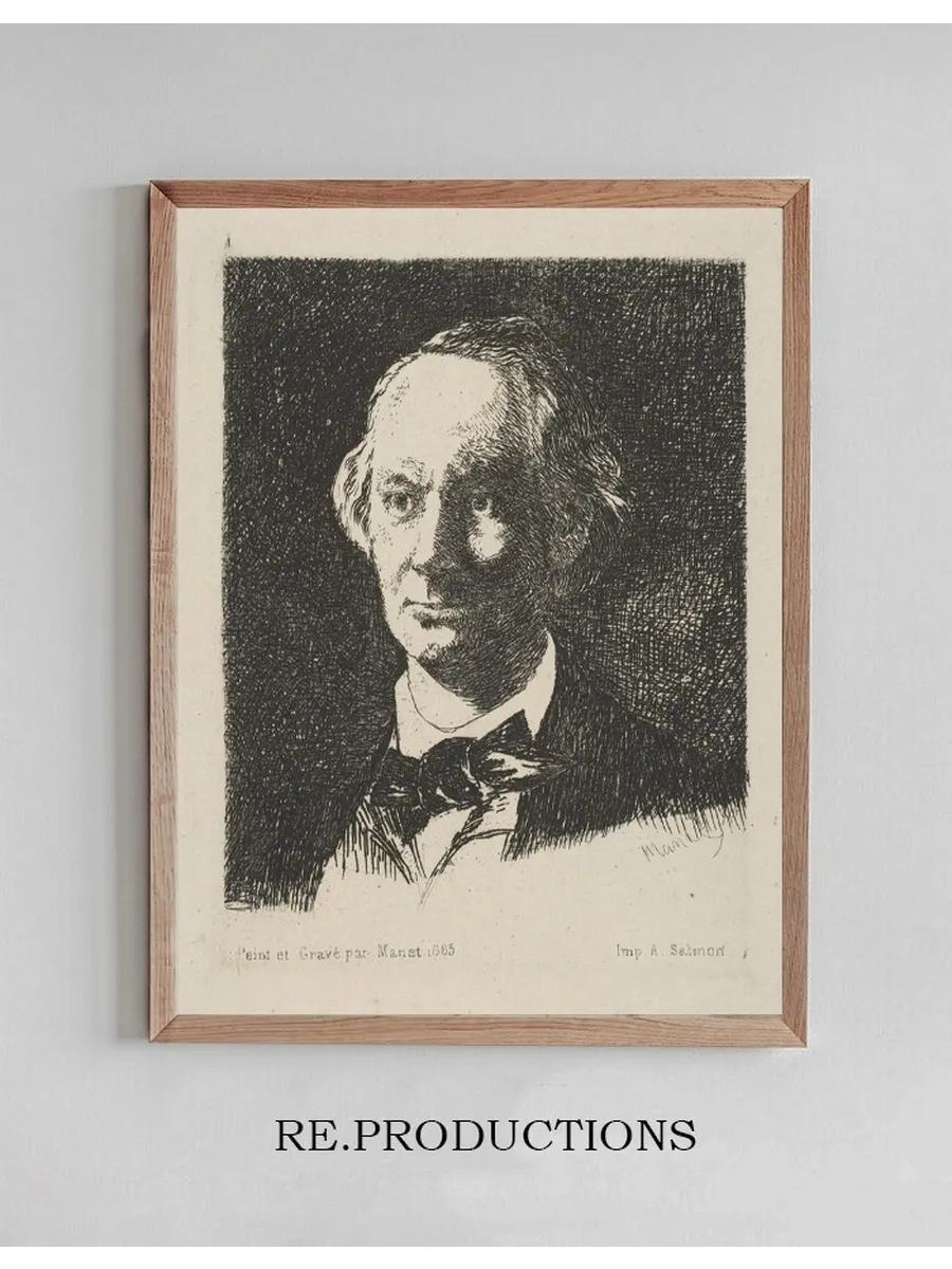 Portrait of Charles Baudelaire