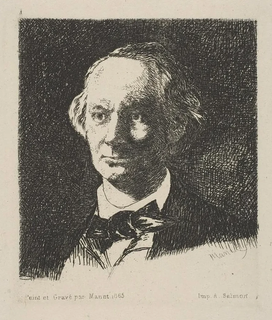Portrait of Charles Baudelaire