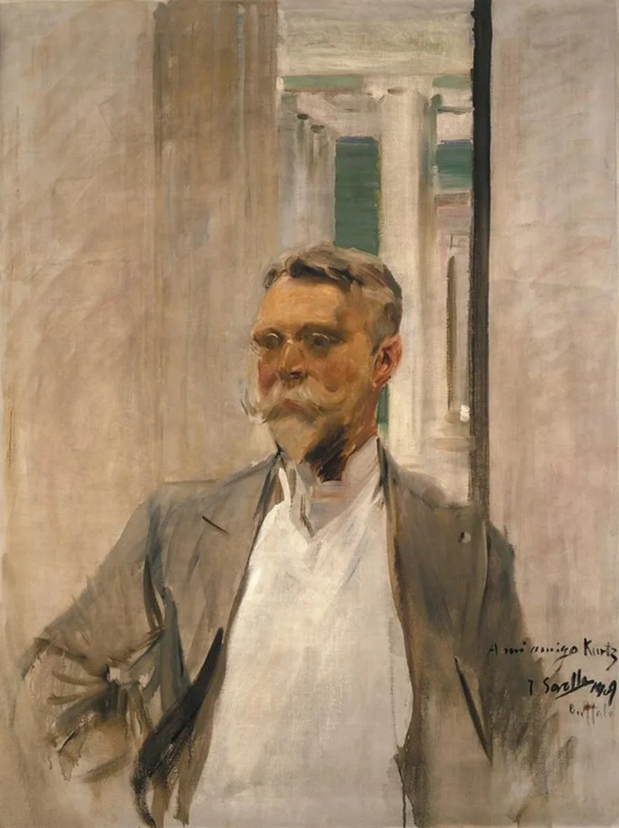 Portrait of Charles M. Kurtz, Founding Director, Albright Art Gallery (1905 - 1909)