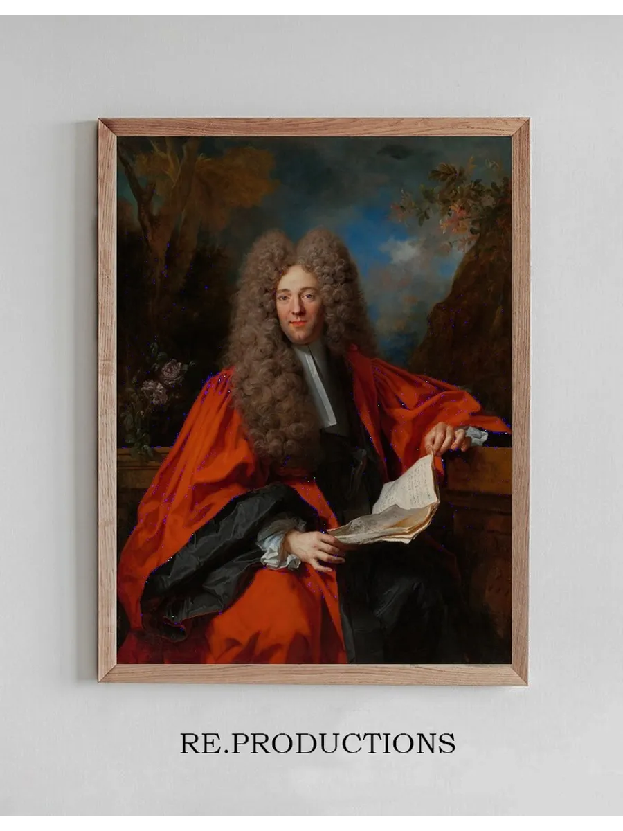 Portrait of Charles - L onor Aubry, Marquis de Castelnau